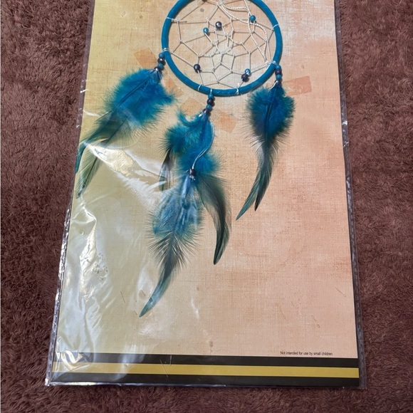 St Joseph’s Indian School Other - Azure Feather Dreamcatcher by Indian School